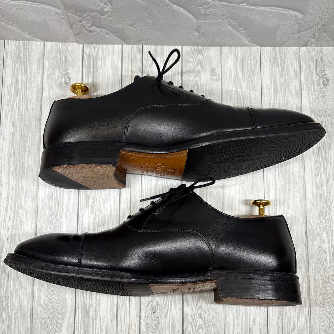 Berwick バーウィック 5217 ブラック ストレートチップ UK7