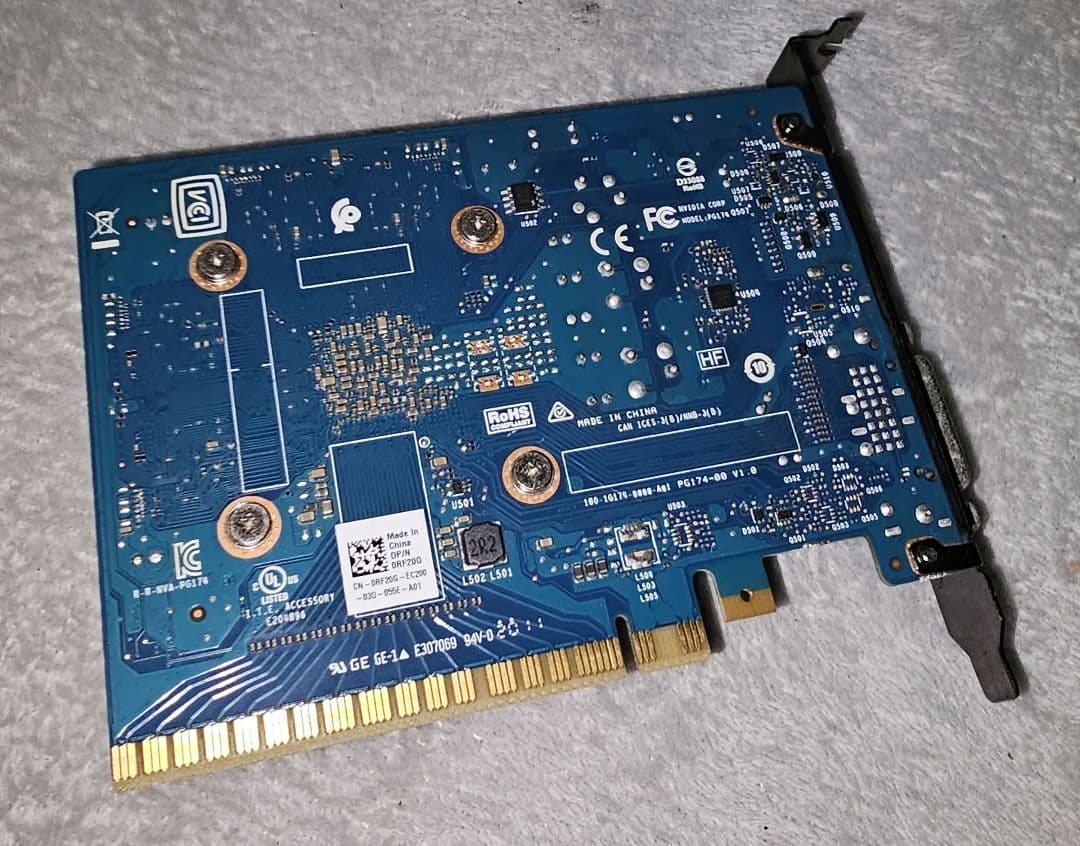 GTX 1650 スリムタイプ グラフィックボード PCI Express