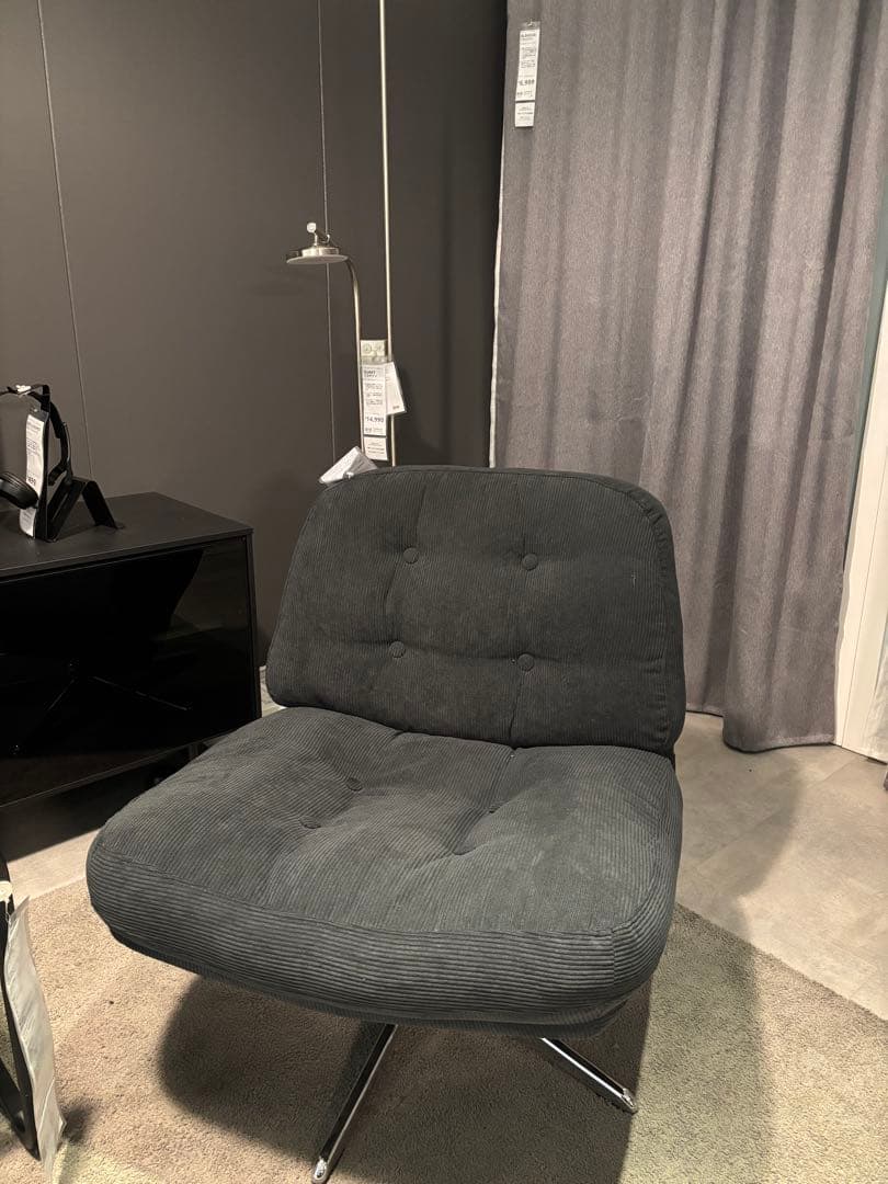 【新品※未開封】 IKEA イケア ディヴリンゲ 回転パーソナルチェア ソファ