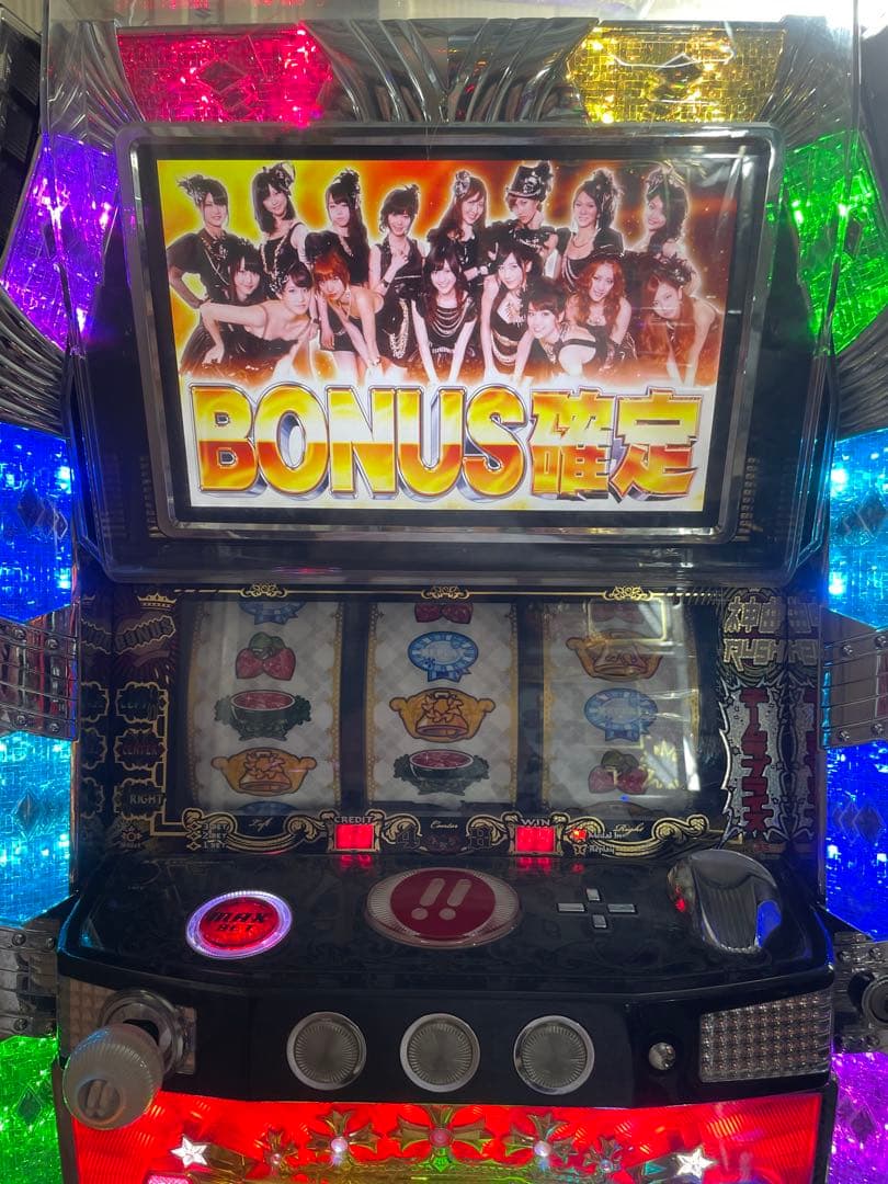 パチスロ　スロット　実機　AKB 初代　5号機