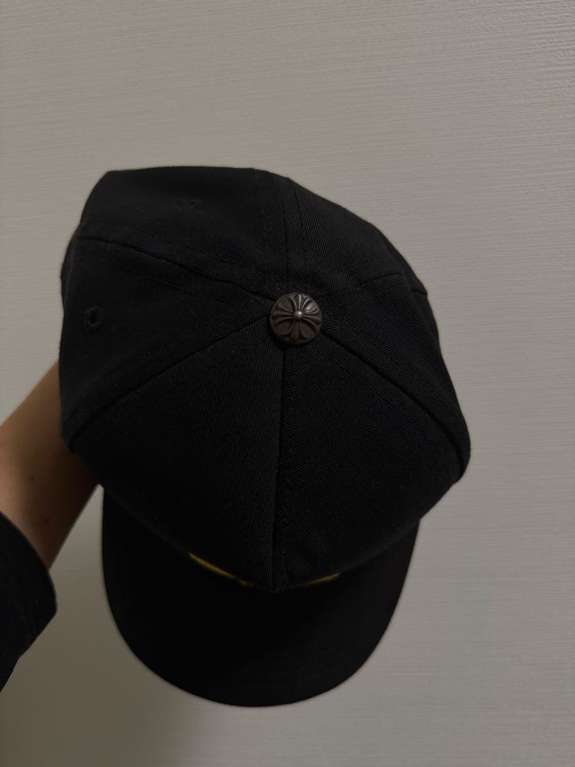 クロムハーツ キャップ黒金 完全正規品