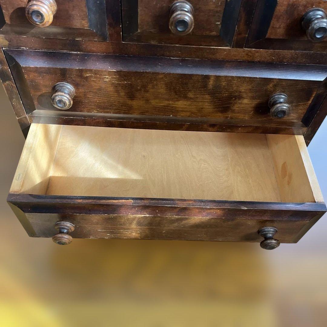 【ビンテージ】 小型チェスト 3段 / 北海道民芸家具