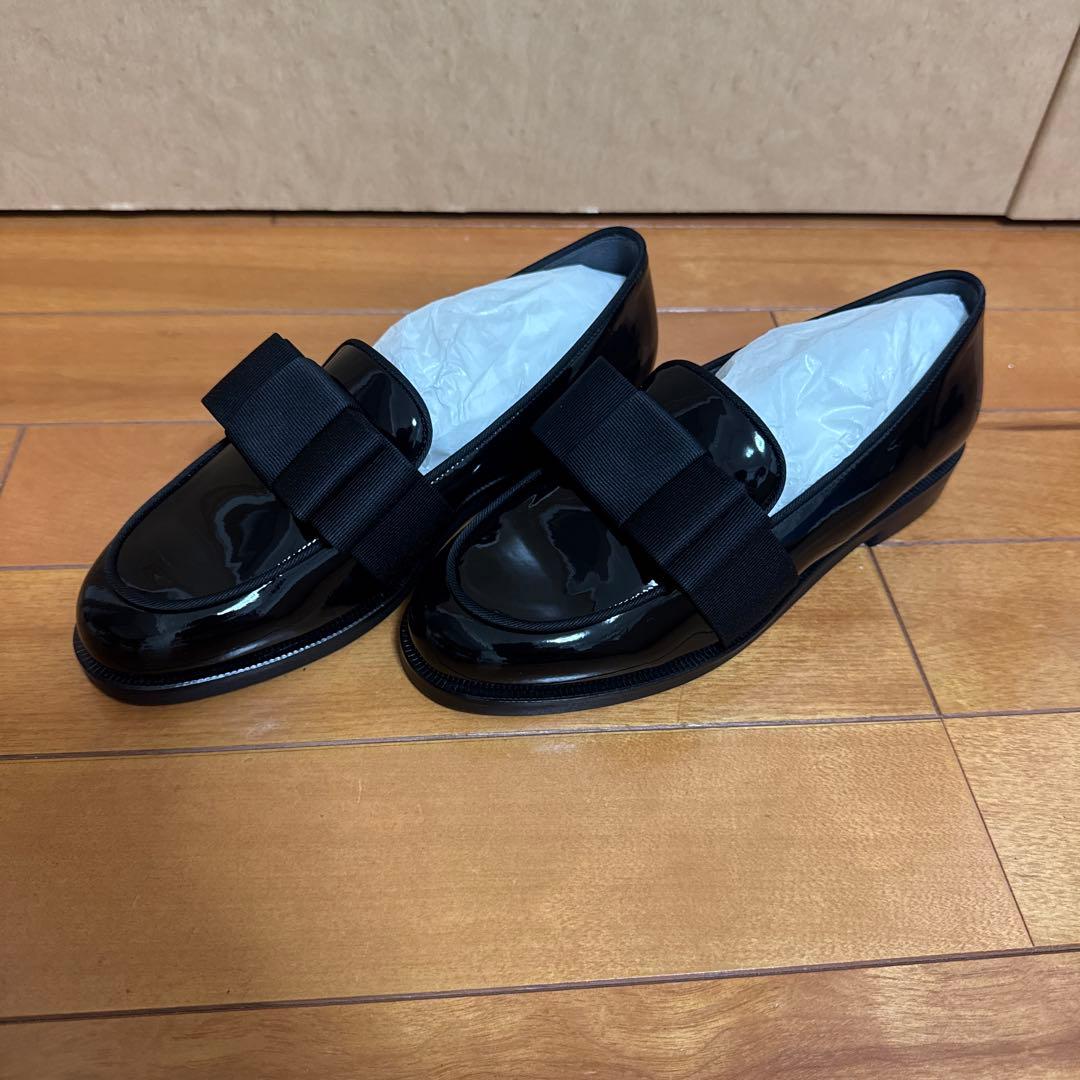 【新品】OHGA エナメルローファー　22cm