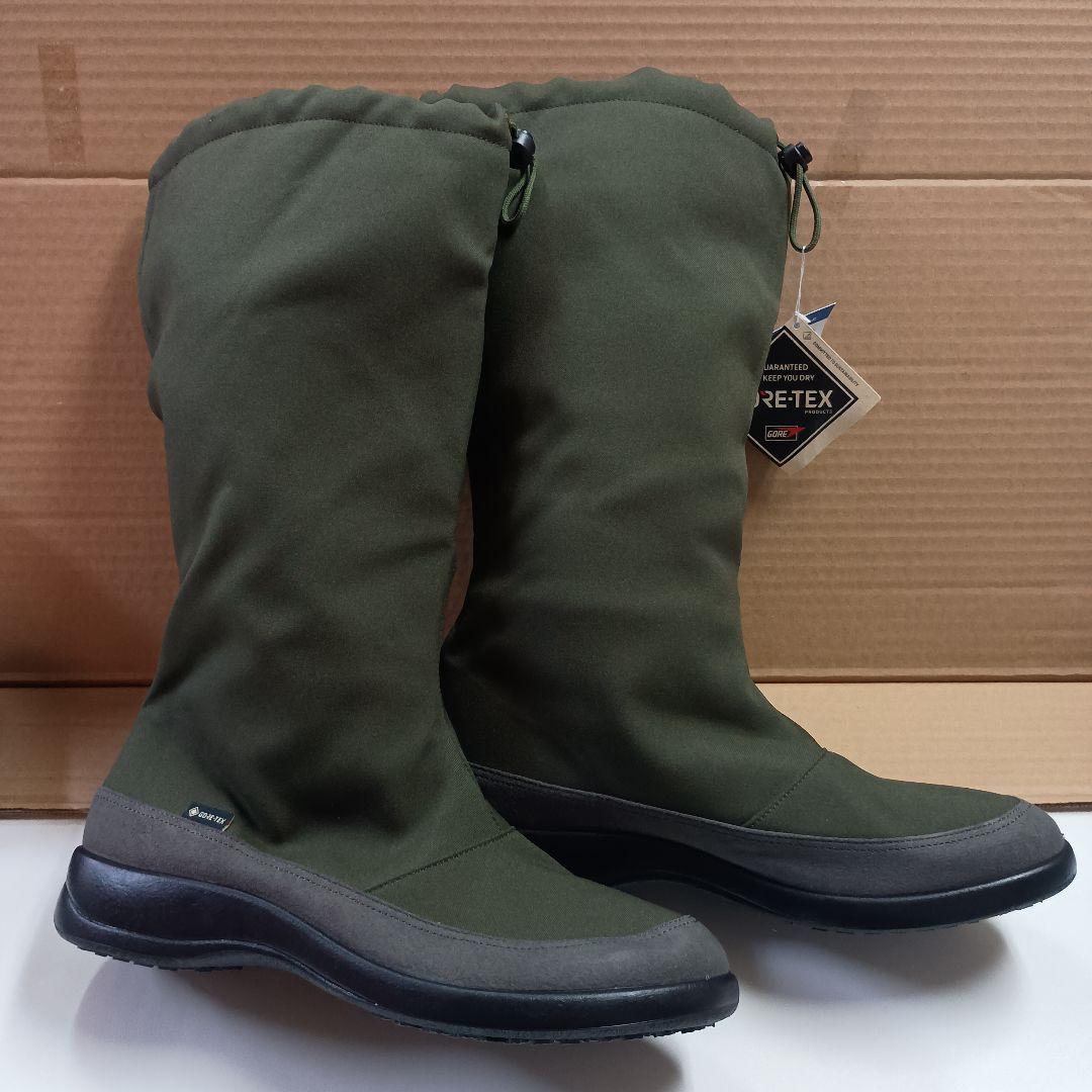 アサヒシューズ トップドライ ゴアテックス オリーブ スノーブーツ 日本製
