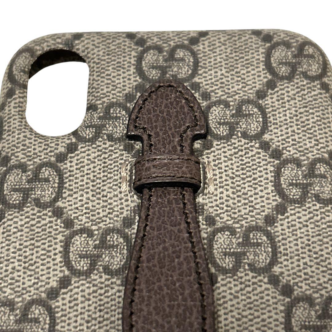 確認未使用 グッチ スマホケース iPhoneXR用 GGスプリーム GUCCI