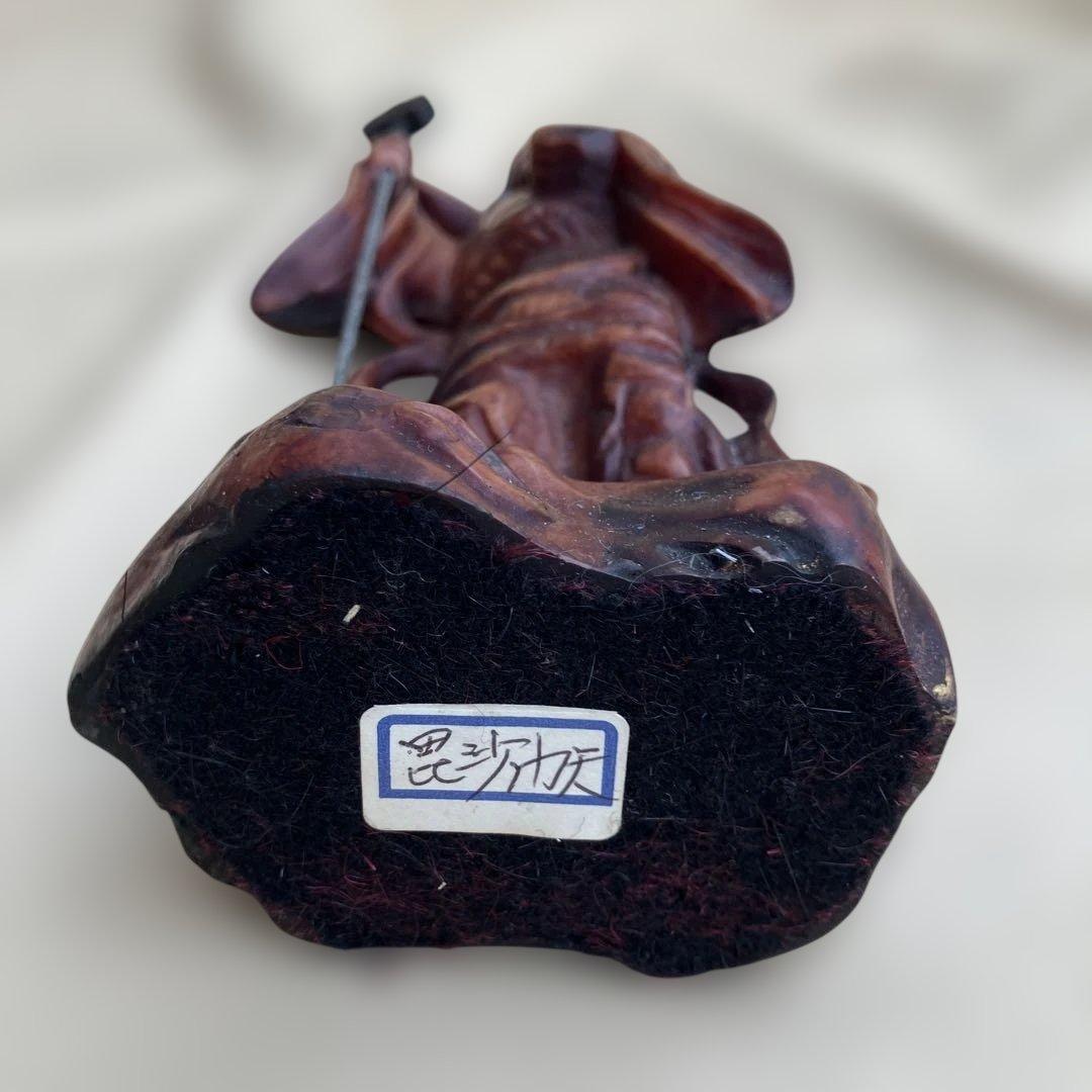 (383)樹脂製と思われる七福神 彫刻 7体セット