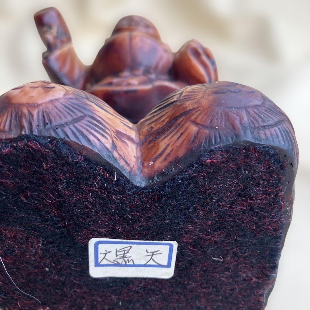 (383)樹脂製と思われる七福神 彫刻 7体セット