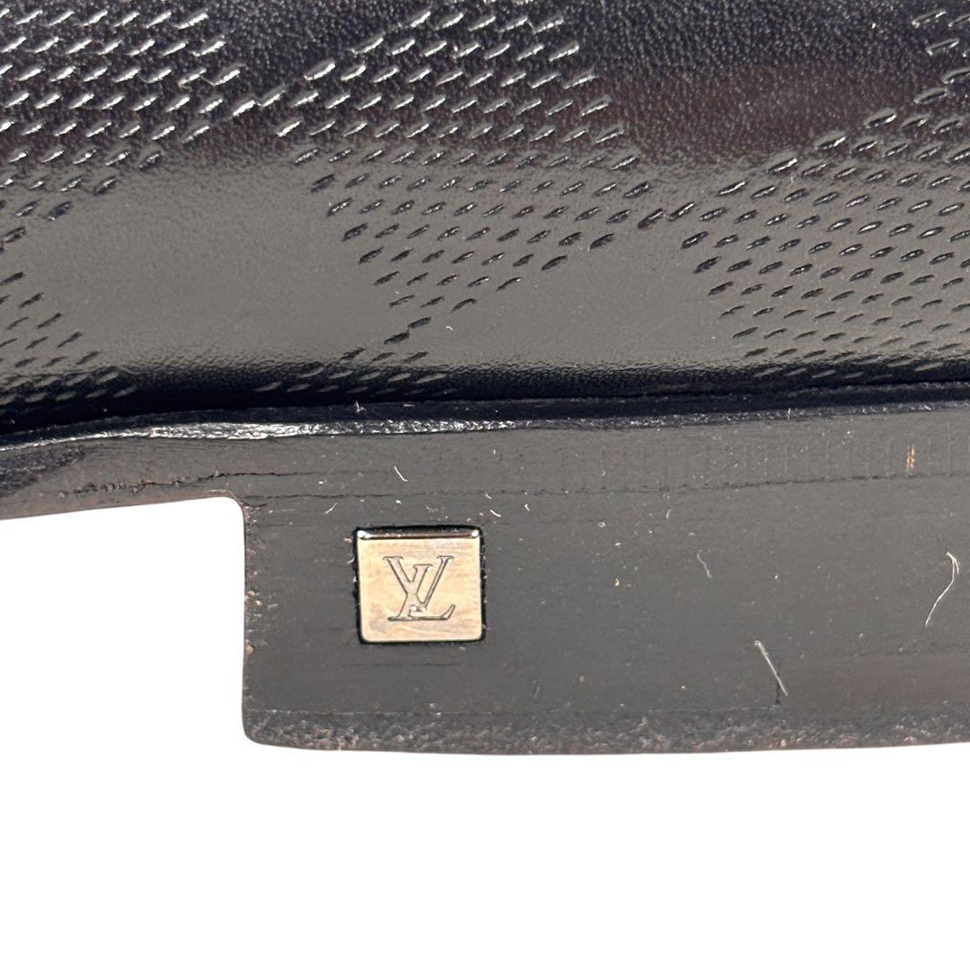 ルイヴィトン 5 1/2 25 ダミエ アンフィニ センターシーム ダービー