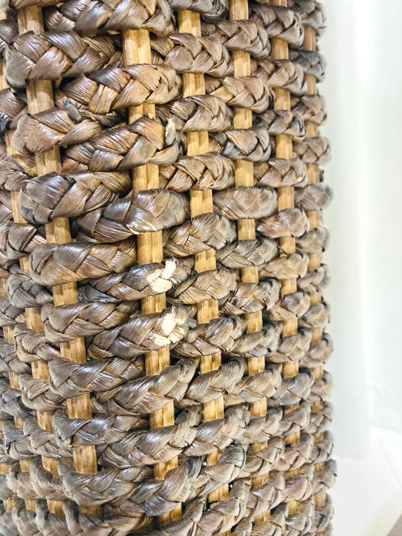 カウンターテーブル　コーヒーテーブル　アジアン　ウッド　ウォーターヒヤシンス