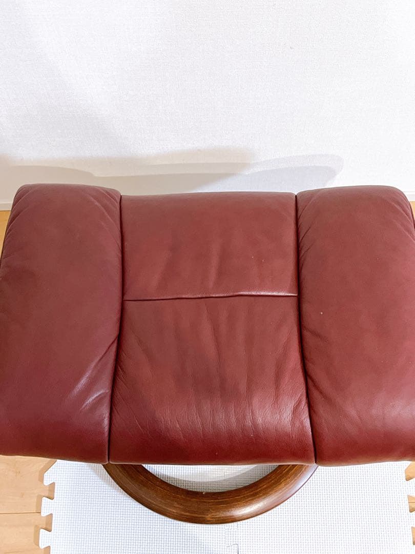 【送料込み】EKORNES エコーネス オットマン ストレスレスチェア レザー