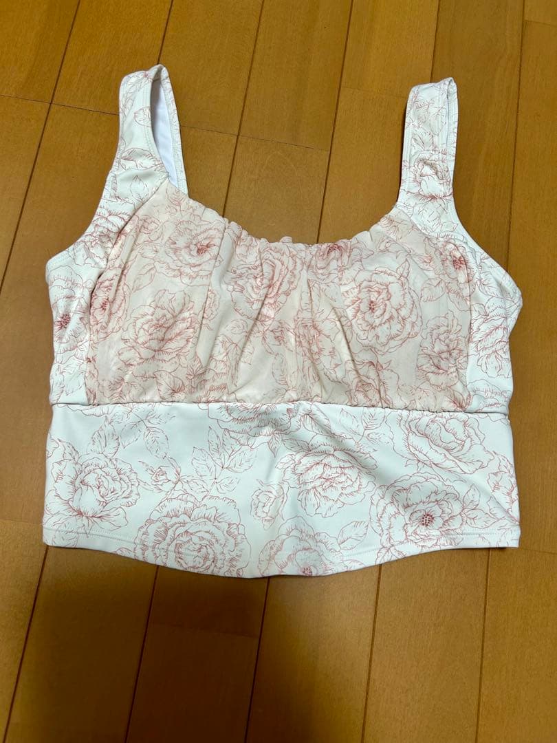 【SUKALA】ブルーミングフラワーブラトップ＆レギンスセット【LAVA】