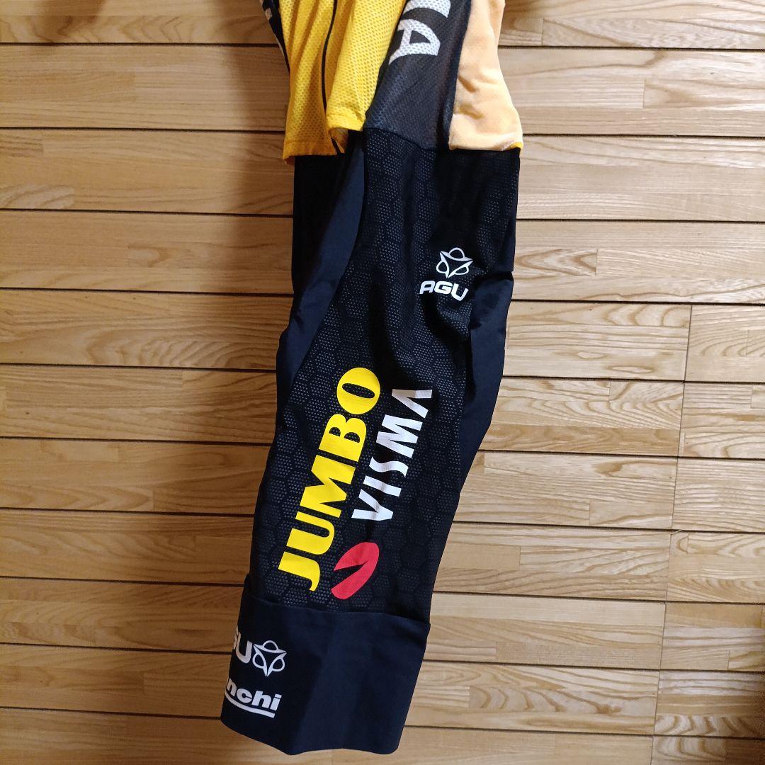 支給品　Jumbo visma　メッシュロードスーツ　トムデュムラン　ヴィスマ