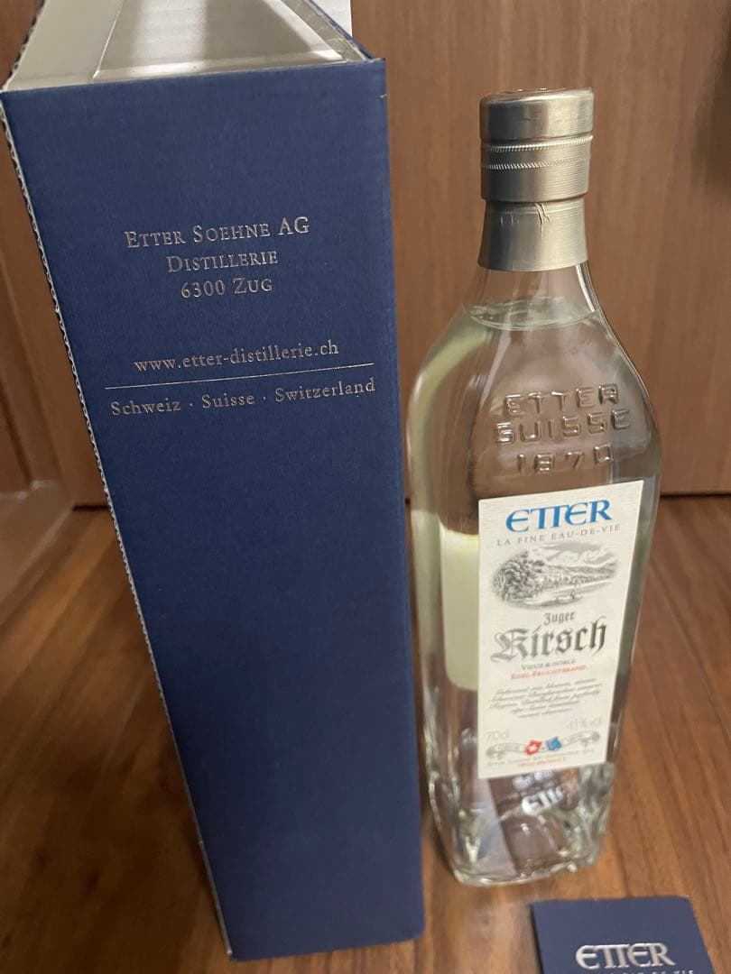 その他 ETTER Zuger Kirsch 700ml 41%