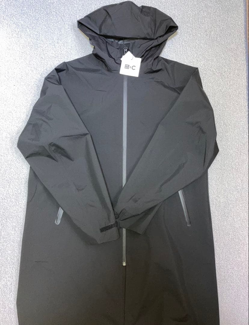 【新品】UNIQLO C ブロックテックコート ブラック Mサイズ2026年
