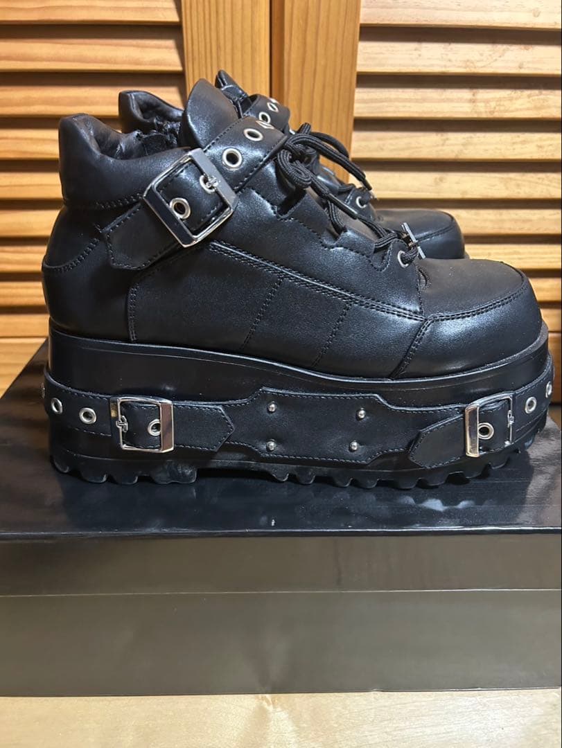 REFLEM【レフレム】プラットフォームシューズ 厚底ブーツ