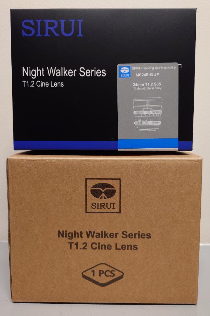 レンズ(単焦点) SIRUI Night Walker Series T1.2 24mm Cine
