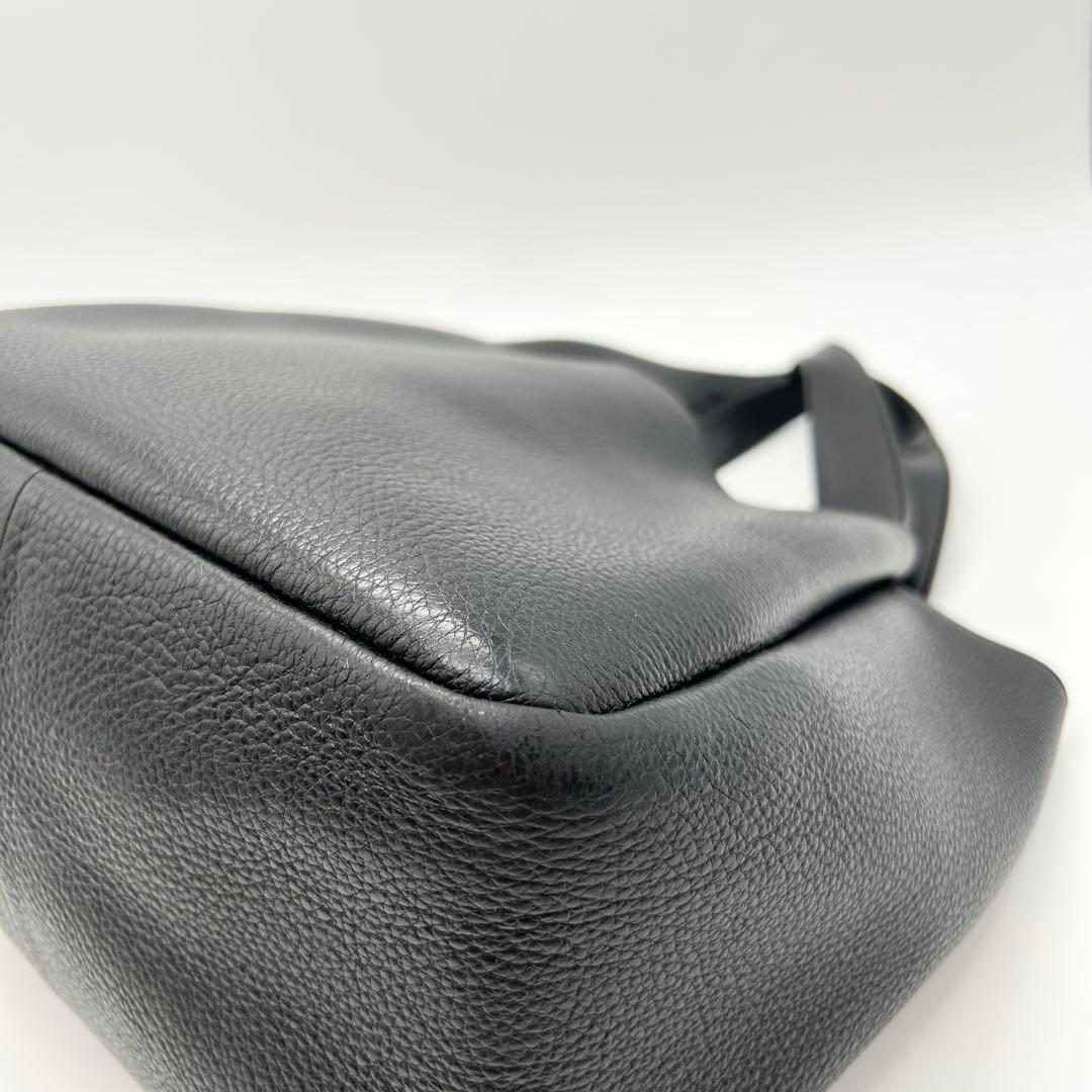 PRADA ミディアム レザー トート ヴィッテロダイノ 1BG335 ブラック