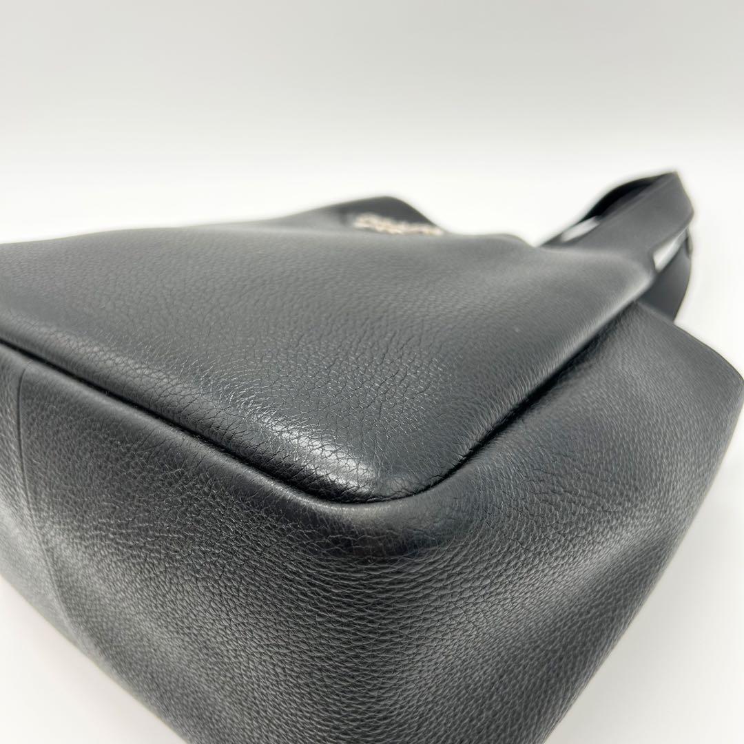 PRADA ミディアム レザー トート ヴィッテロダイノ 1BG335 ブラック