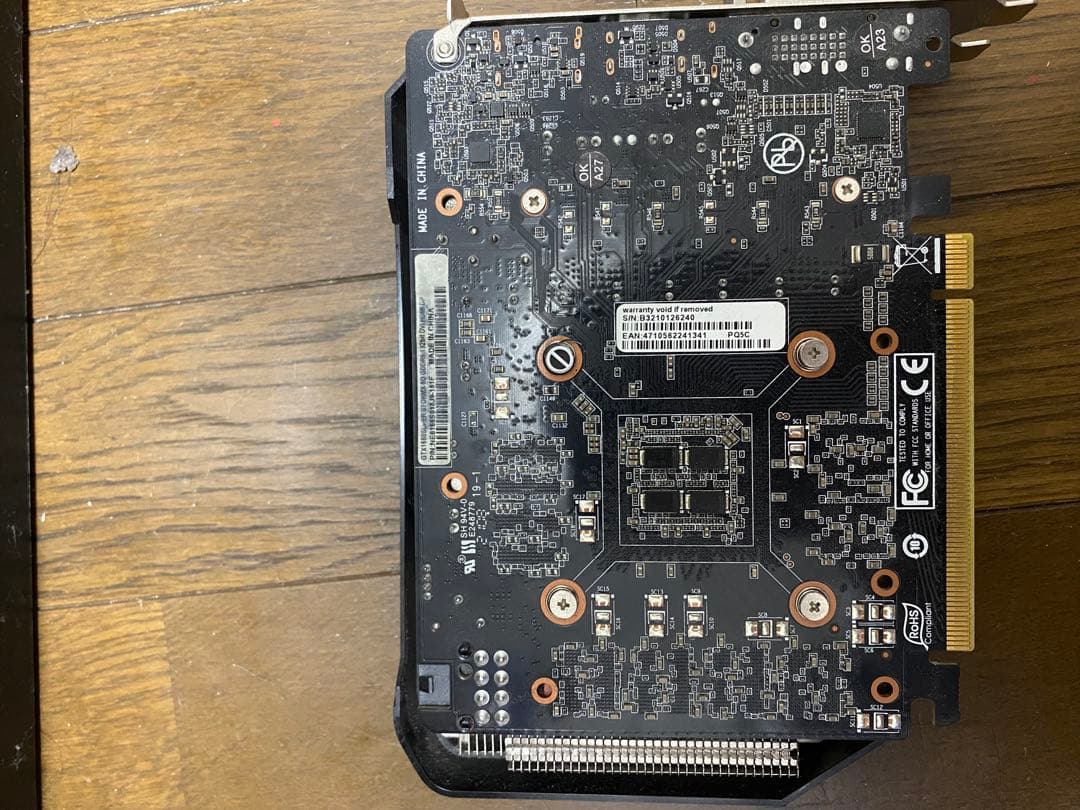 PALIT GEFORCE GTX1660super 6GB グラフィックボード