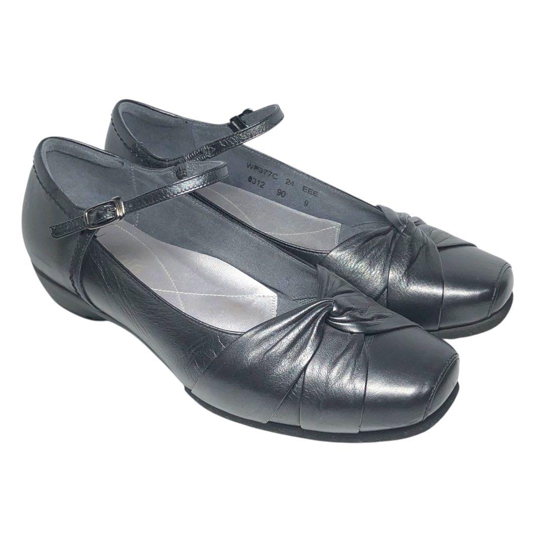 美品 ASICS PEDALA アシックス ペダラ ストラップ パンプス