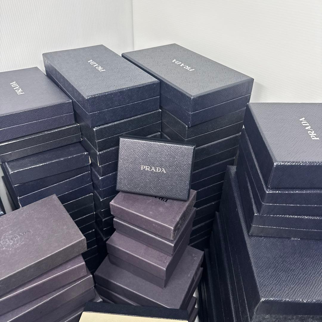 Nami超大量PRADAプラダ 空箱 全84個 + 靴用保存袋2枚 まとめ