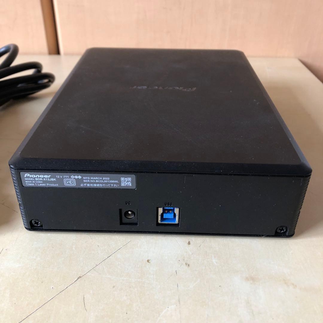パイオニア BDR-X13JBK ブルーレイドライブ