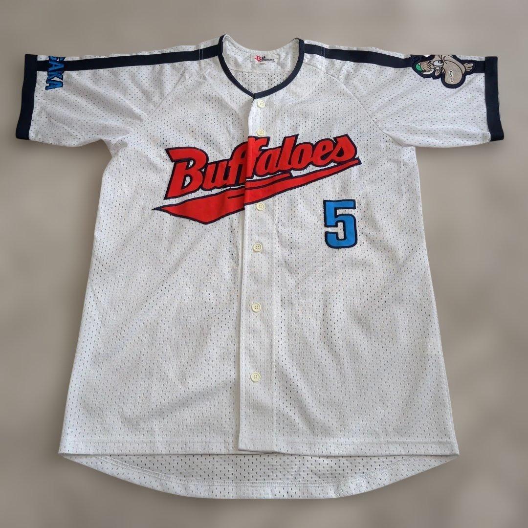 大阪近鉄バファローズ　中村紀洋　ホームユニフォーム　Lサイズ