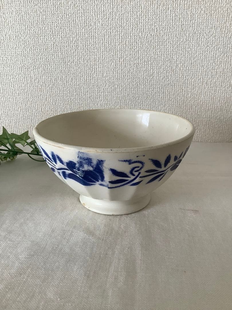 フランスアンティーク　カフェオレボウル　セット　digoin リュネヴィル