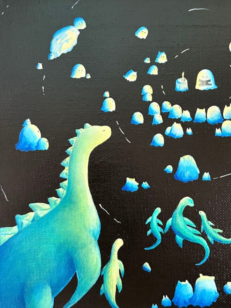 fairy tale アクリル画