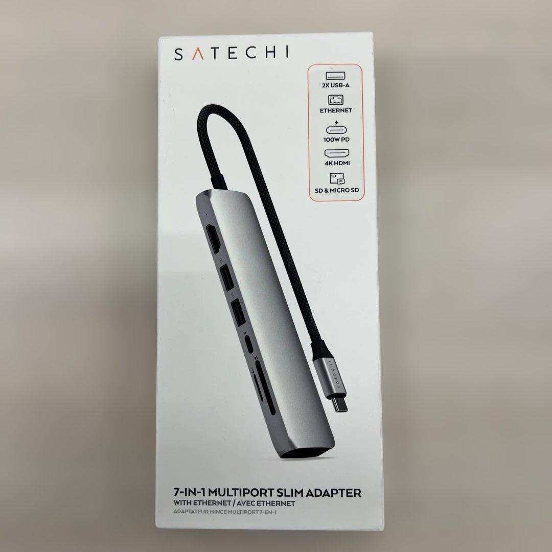 511461 SATECHI 7-in-1 Slim Plus USB-C ハブ