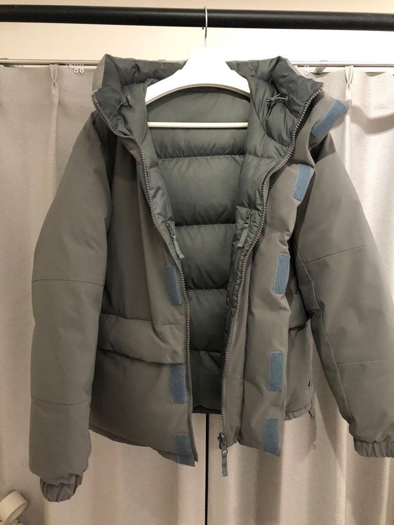 BEAMS グレー ダウンジャケット Mサイズ