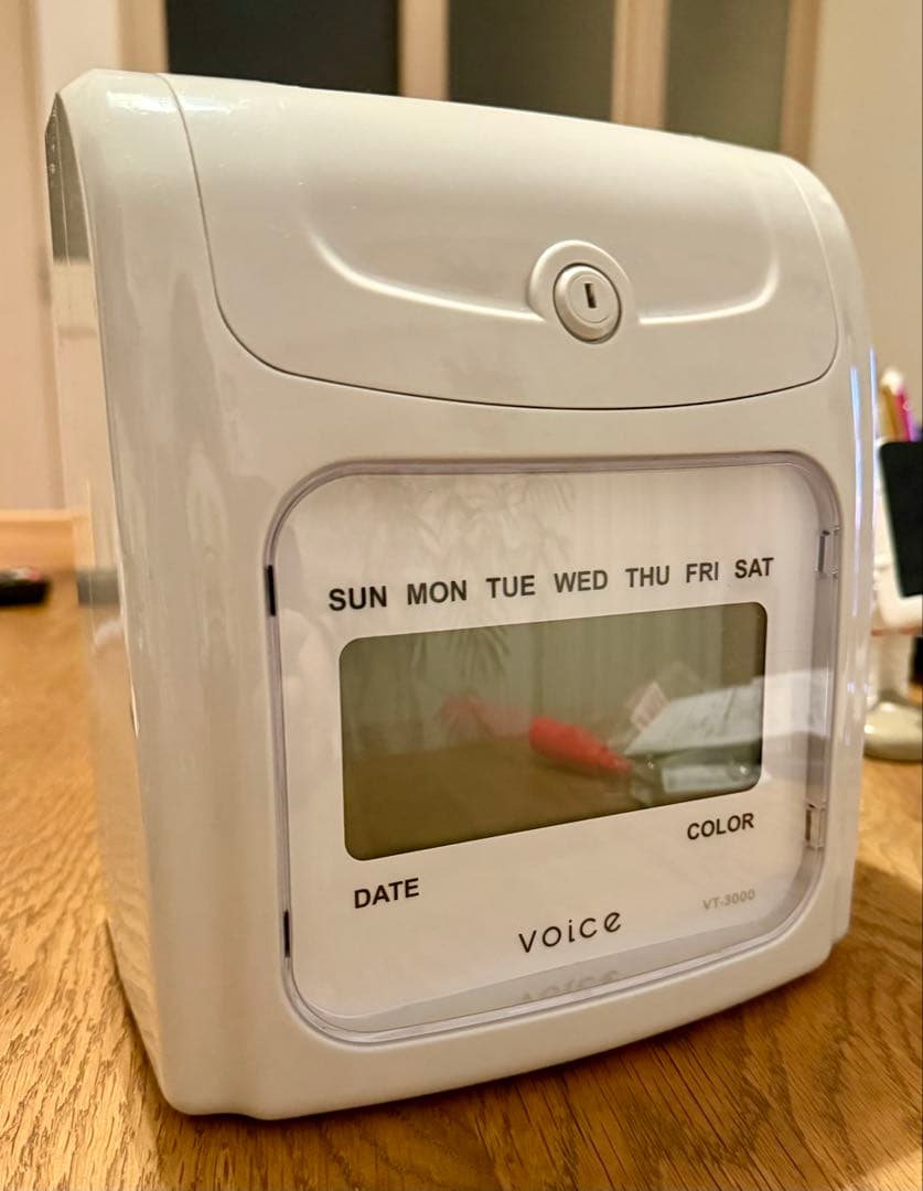 ✨美品✨VOICE タイムレコーダー VT-3000 ＋ タイムカード320枚
