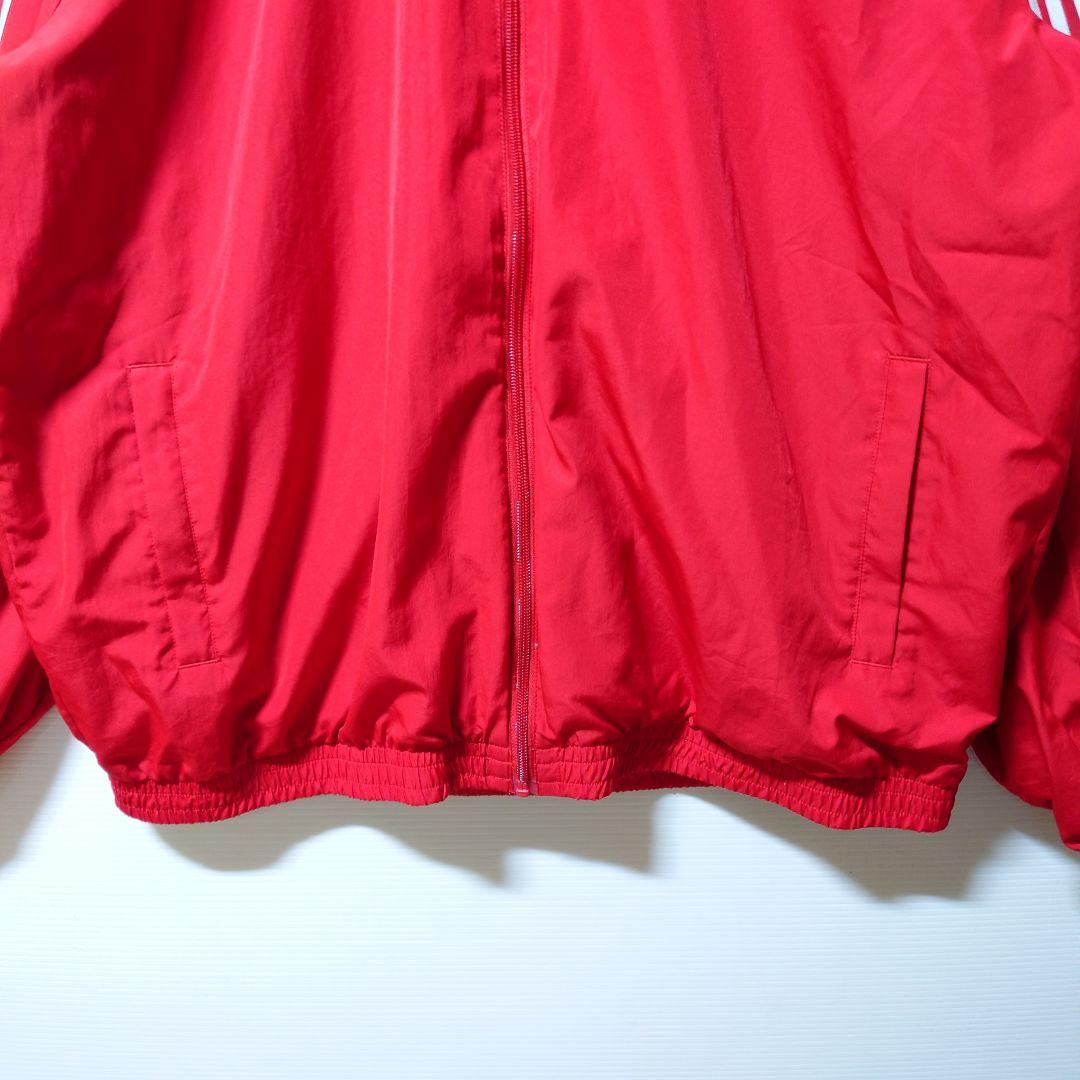 赤XL★adileniumオーバーサイズトラックジャケット★ナイロンジャケット