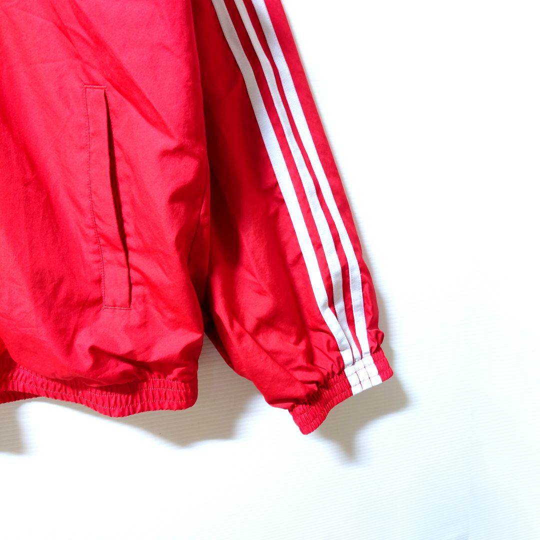 赤XL★adileniumオーバーサイズトラックジャケット★ナイロンジャケット