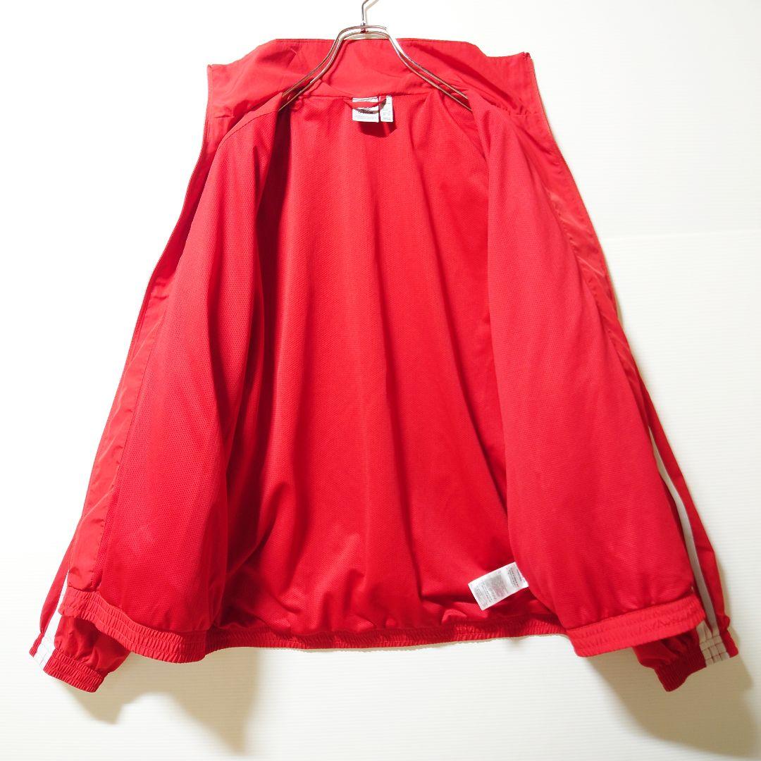 赤XL★adileniumオーバーサイズトラックジャケット★ナイロンジャケット