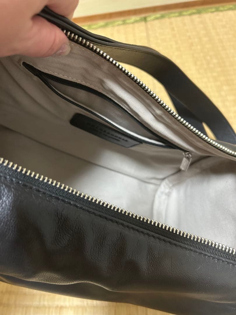 MOTHER HOUSE マザーハウス ソフトドラムバッグ　レザー　美品