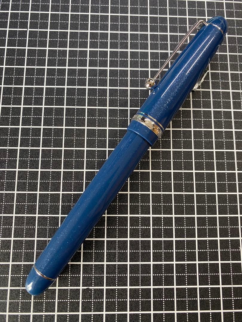 PILOT CUSTOM74 lic-blue 万年筆　字幅M