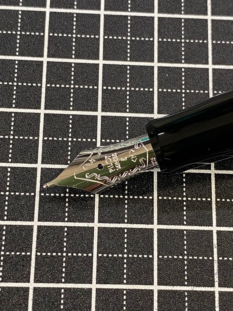 PILOT CUSTOM74 lic-blue 万年筆　字幅M