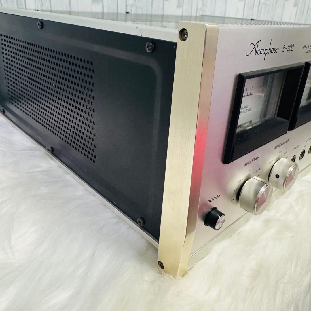 極美品 Accuphaseアキュフェーズ E-202 プリメインアンプ 稼動品