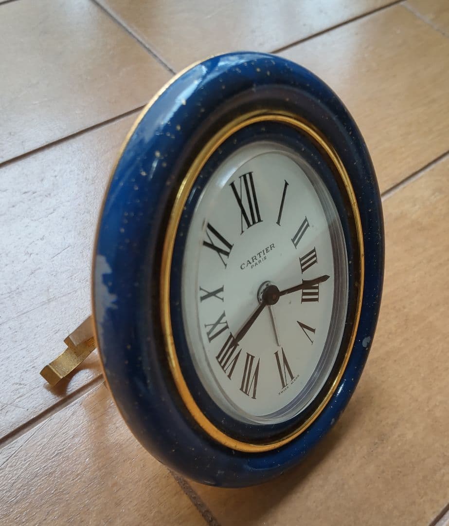 CARTIER カルティエ　置き時計　修理済
