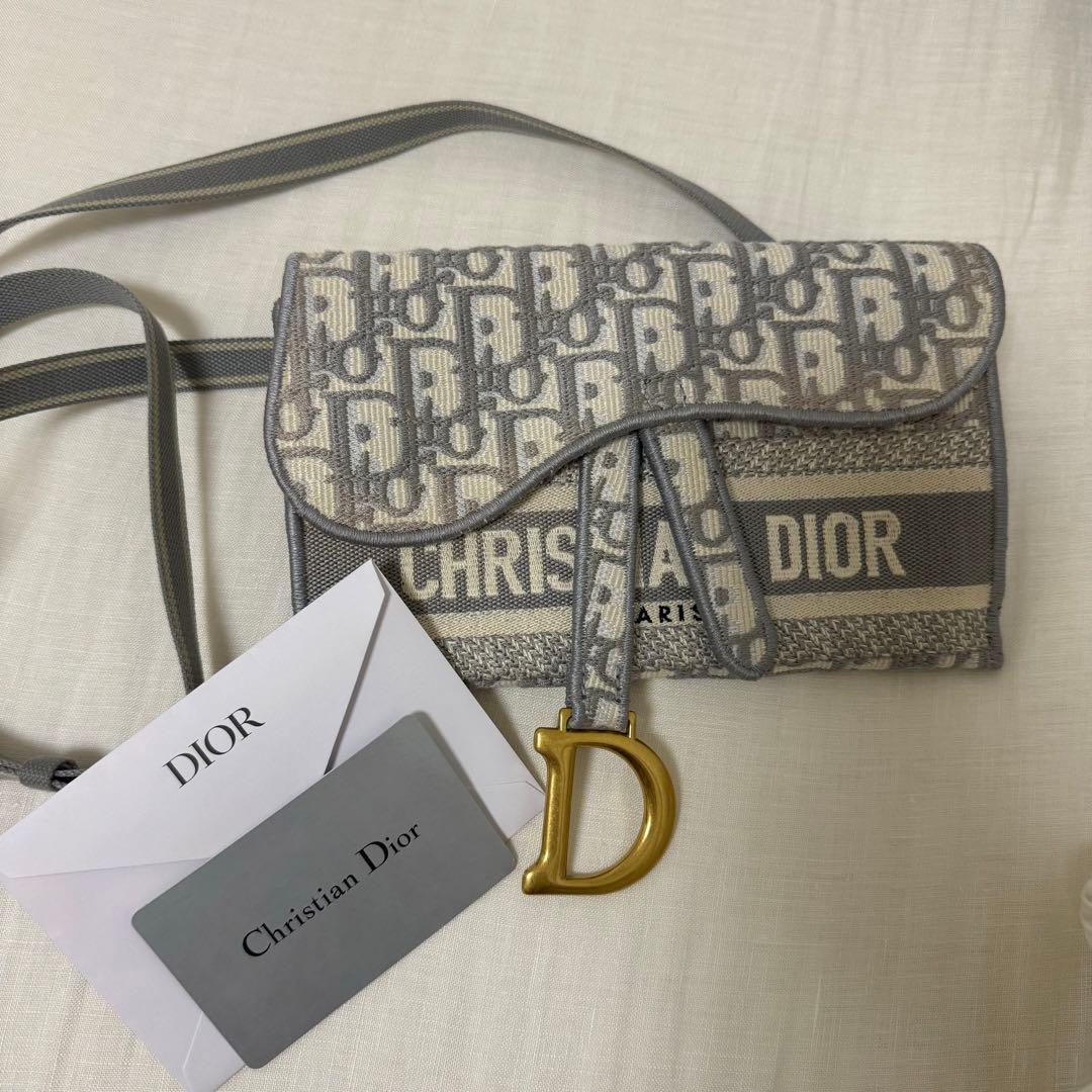 DIOR サドル スリムポーチ クラッチミニバッ グ