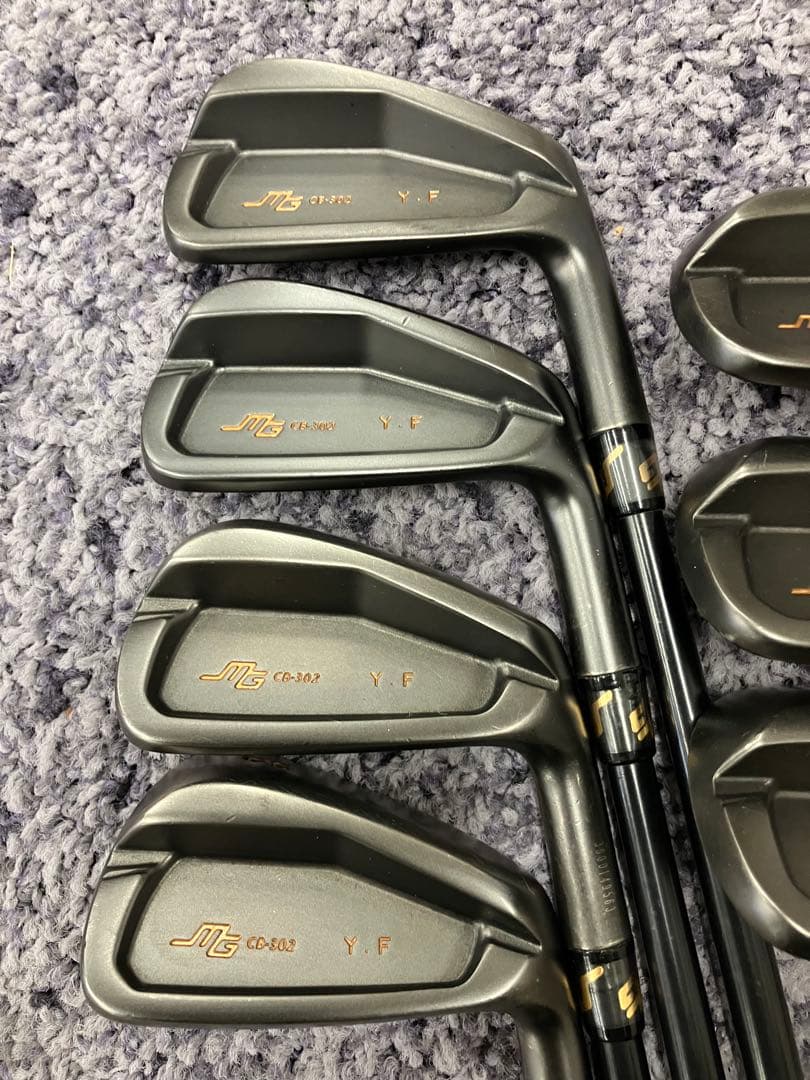 訳あり三浦技研CB-302 7本 5i〜G D/G105オニキスブラックS200