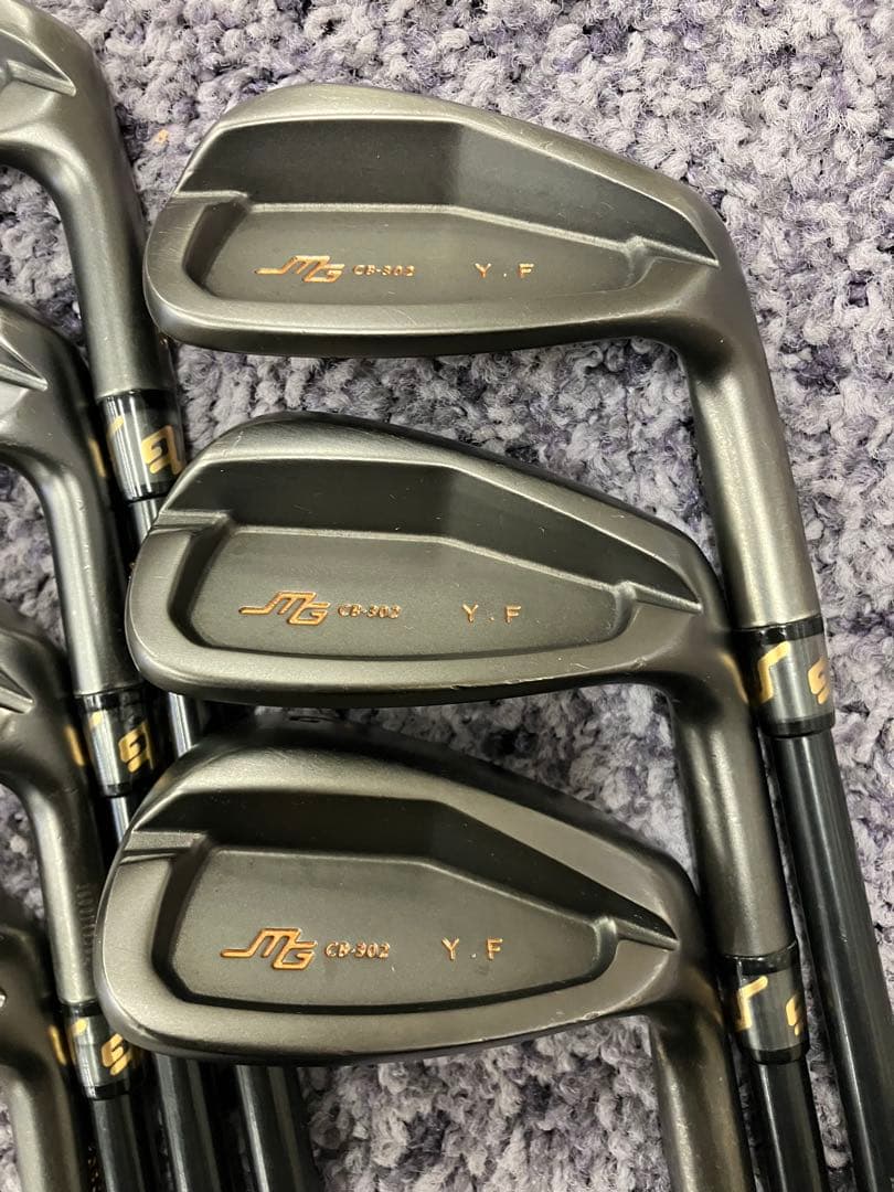 訳あり三浦技研CB-302 7本 5i〜G D/G105オニキスブラックS200