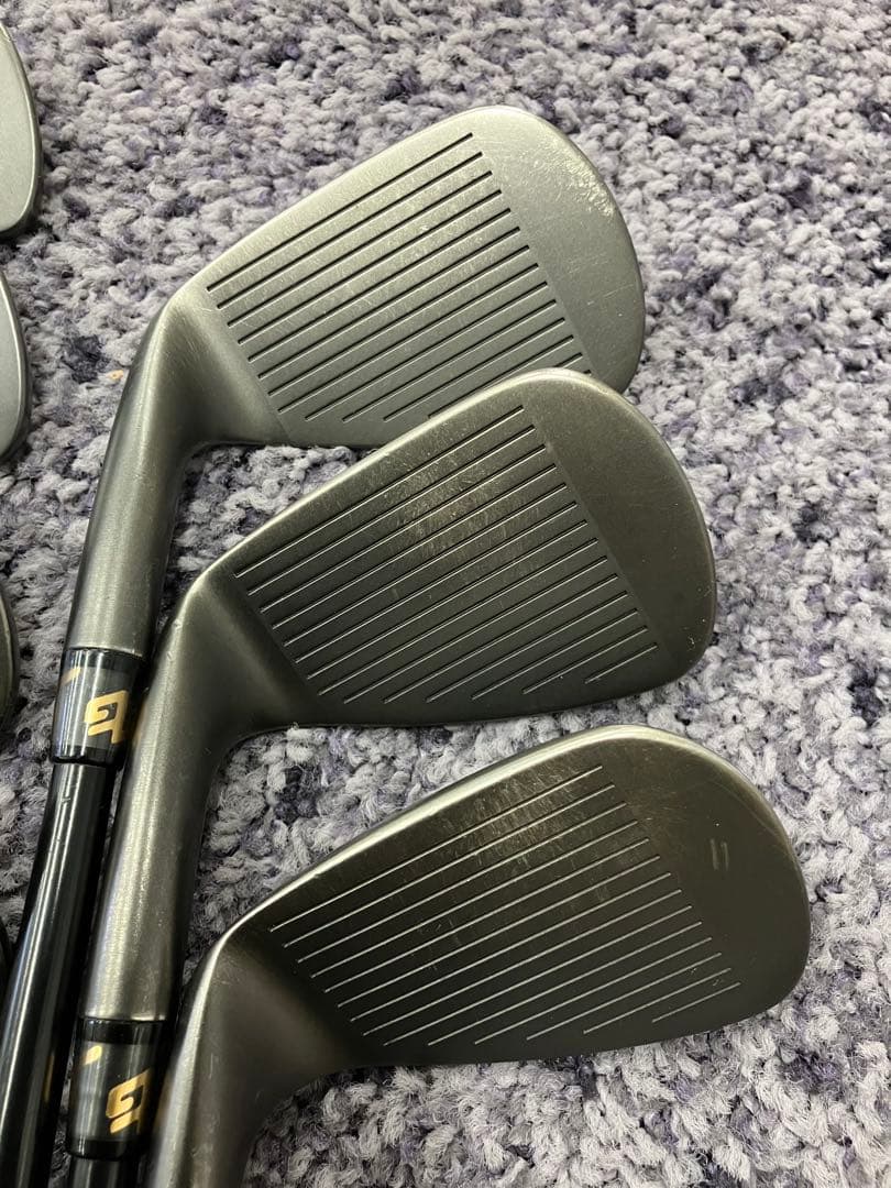 訳あり三浦技研CB-302 7本 5i〜G D/G105オニキスブラックS200