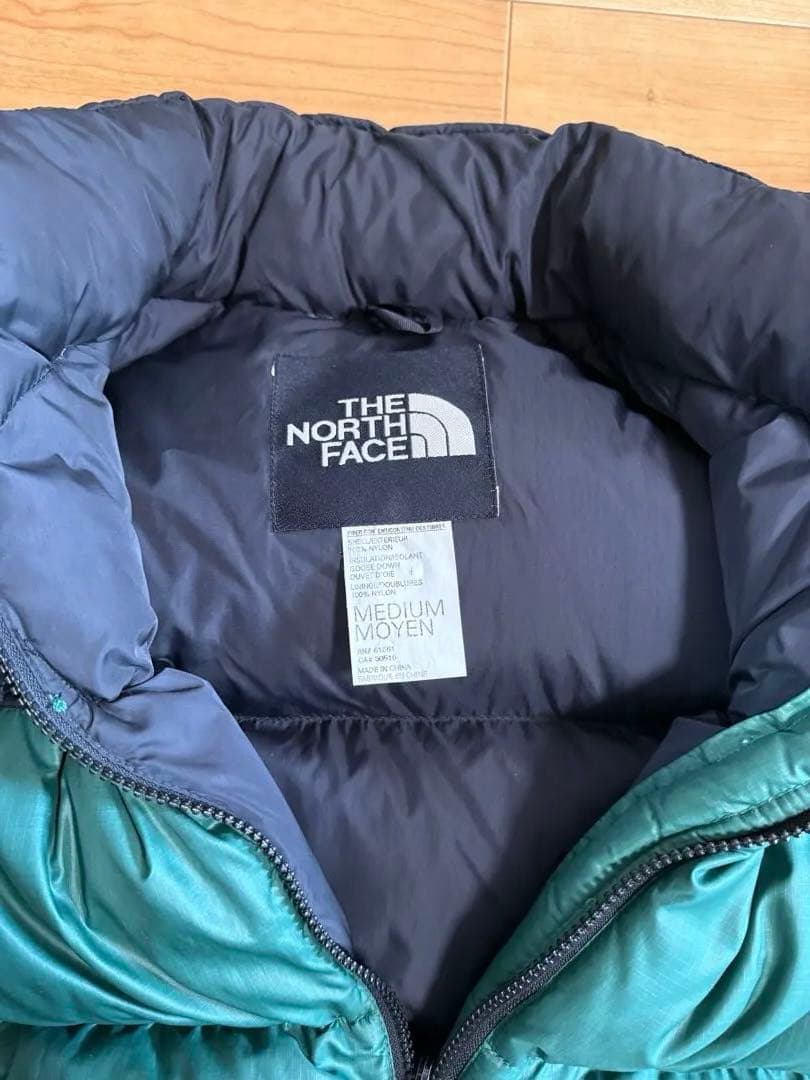【THE NORTH FACE 】ヌプシ Mサイズ グリーン/ブラック