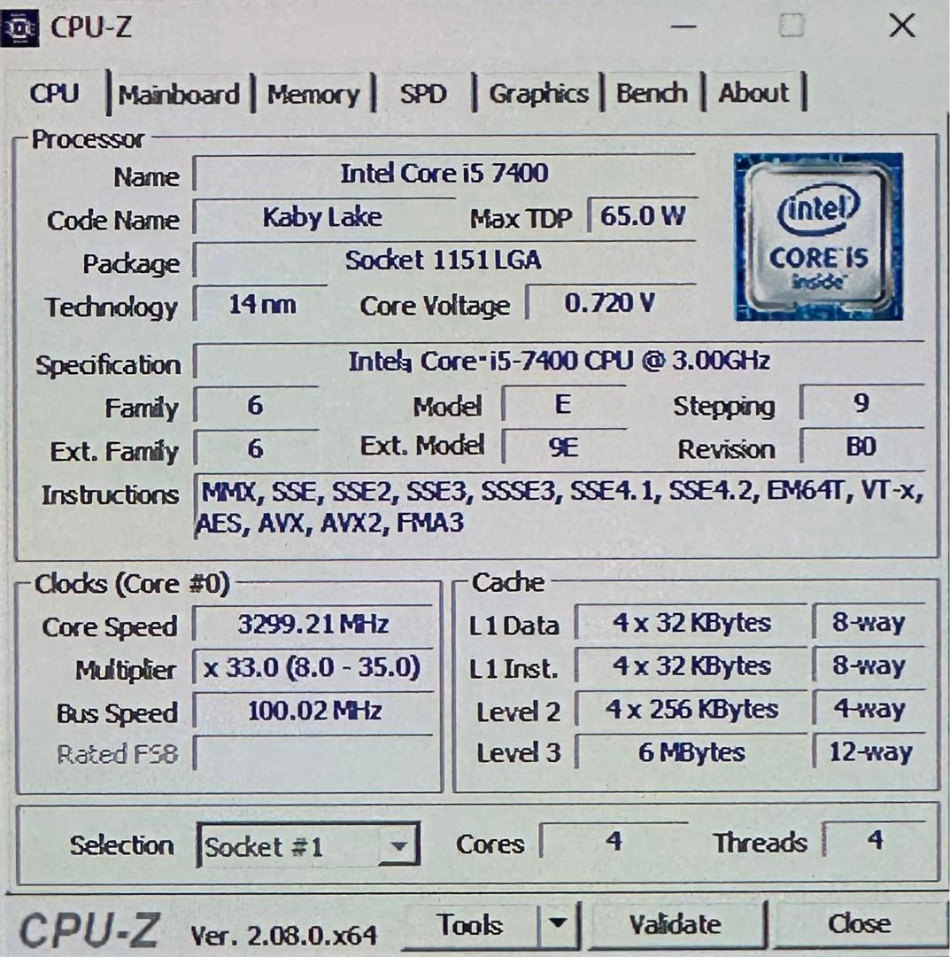 【最終値下げ】省スペース自作PC ITXサイズ 第7世代i5 GTX750搭載