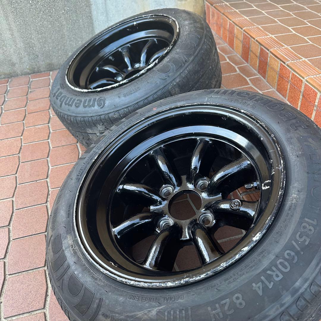 【当時物】 RSワタナベ 14インチ 8J Rタイプ 2本セット
