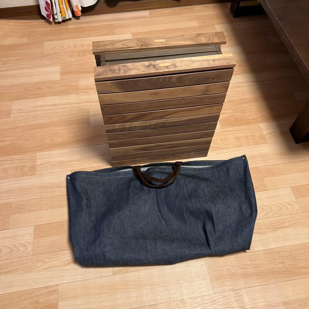 オーダーメイド品　アウトドア木製テーブル