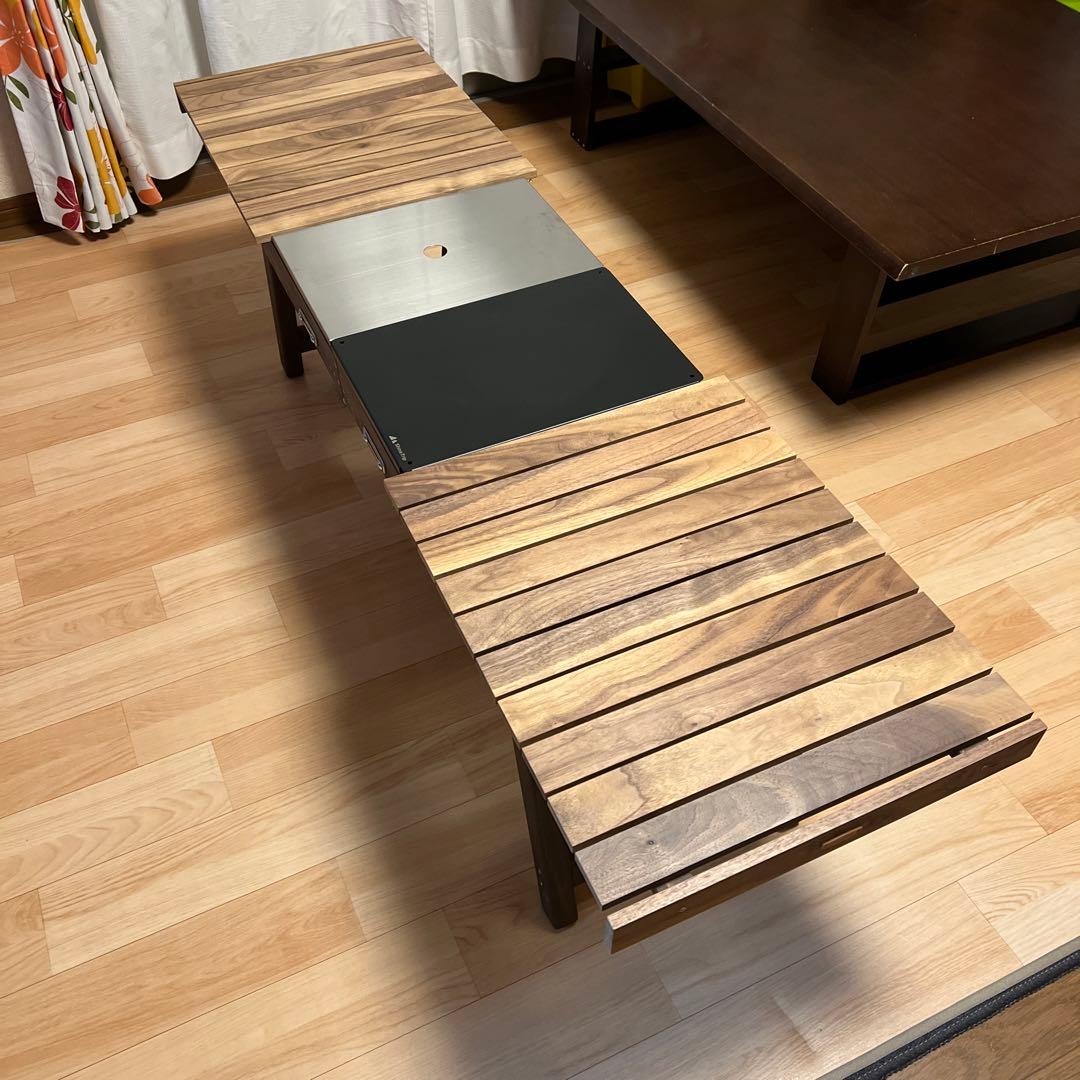 オーダーメイド品　アウトドア木製テーブル