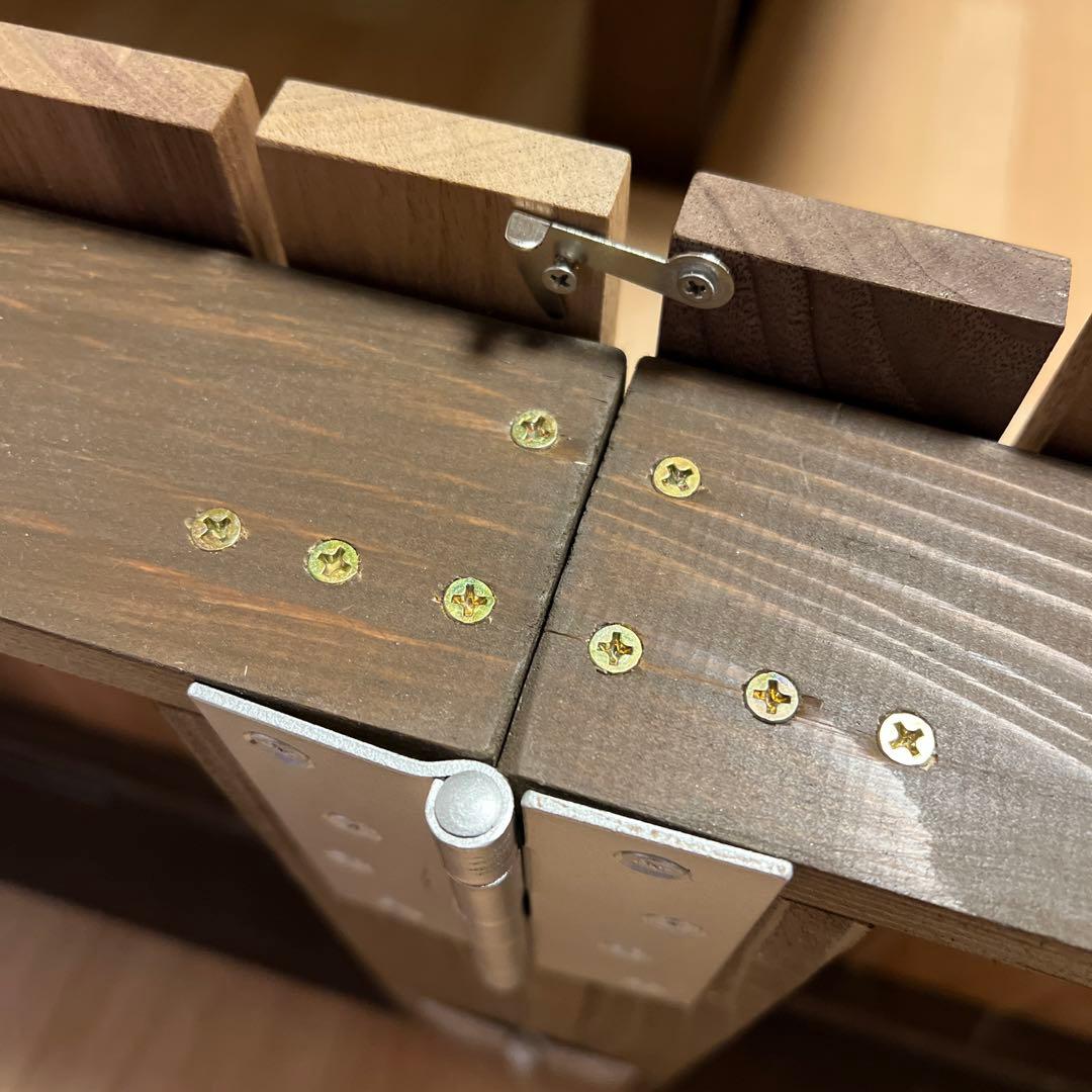 オーダーメイド品　アウトドア木製テーブル